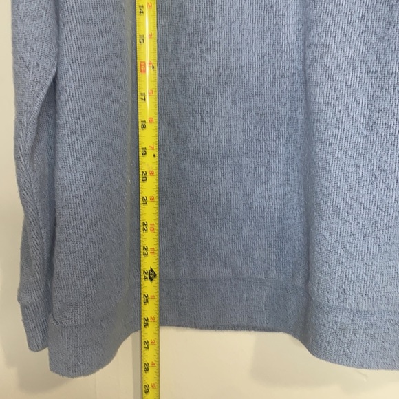 🪿Adorable Oversized Baby Blue PINK Sweater Size XS - Picture 6 of 9